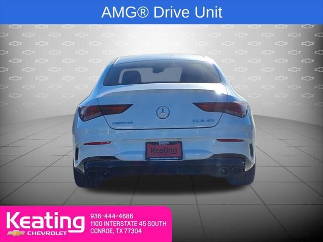 used 2021 Mercedes-Benz AMG CLA 45 car, priced at $42,928