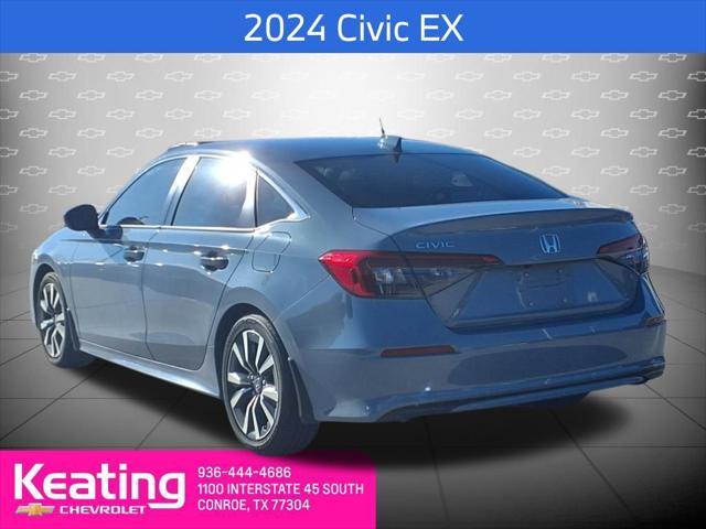 used 2024 Honda Civic car, priced at $25,866