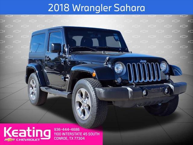 used 2018 Jeep Wrangler JK car, priced at $21,490