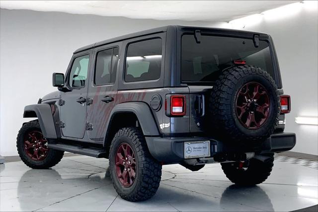 used 2023 Jeep Wrangler car, priced at $35,784