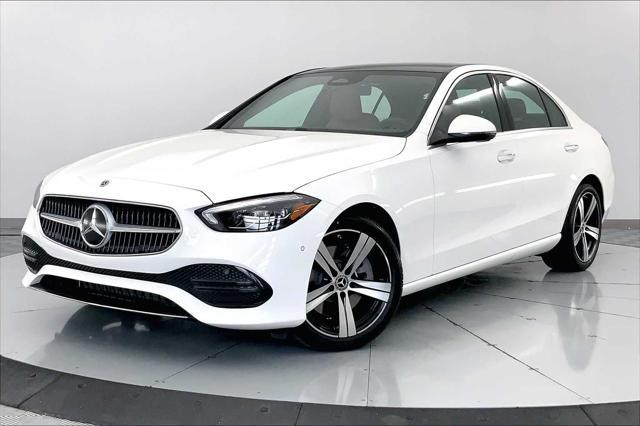 new 2025 Mercedes-Benz C-Class car, priced at $52,885