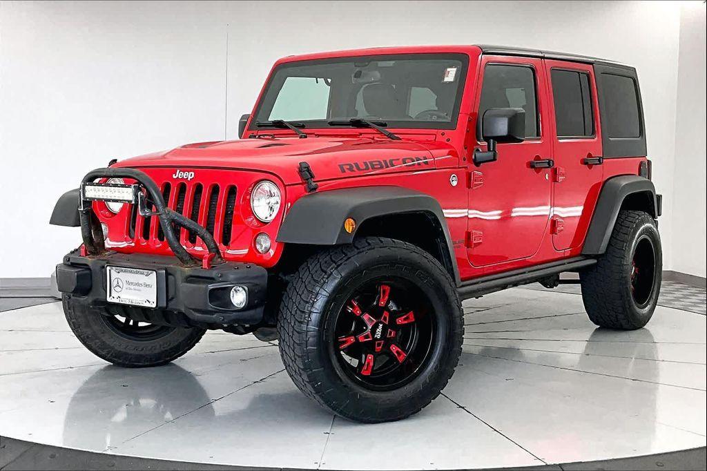 used 2015 Jeep Wrangler Unlimited car, priced at $25,848