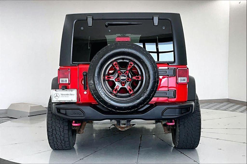 used 2015 Jeep Wrangler Unlimited car, priced at $25,848
