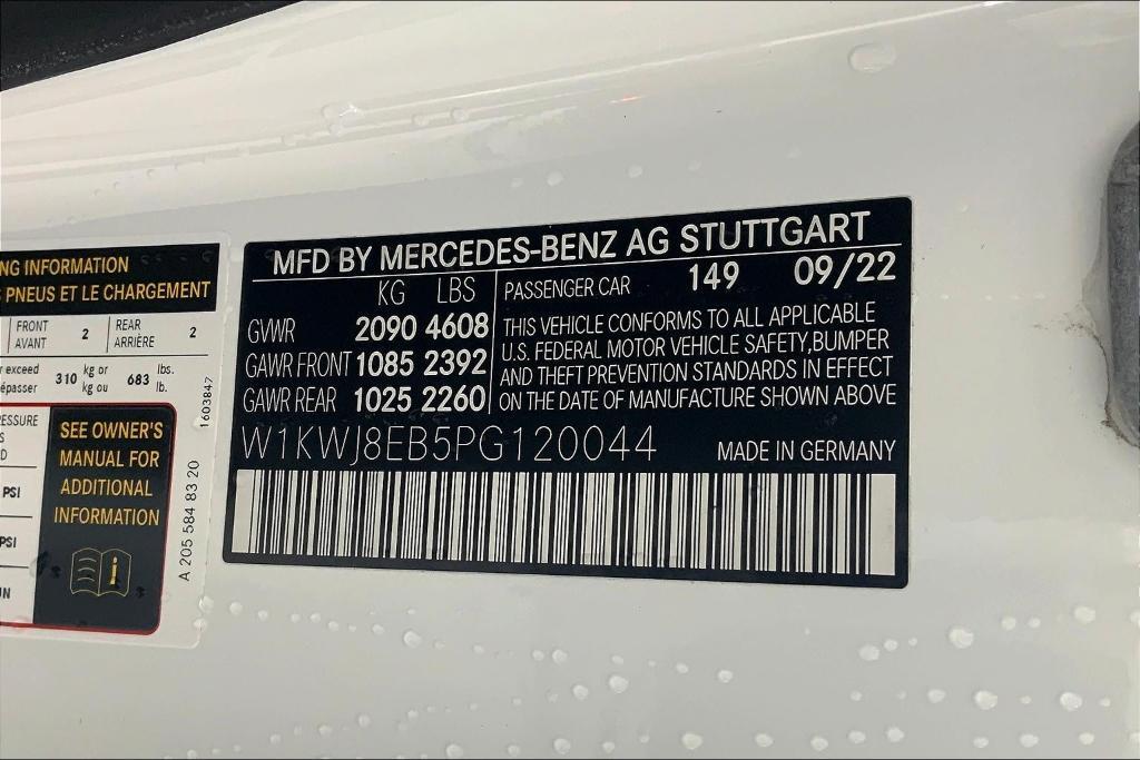 new 2023 Mercedes-Benz C-Class car, priced at $46,370
