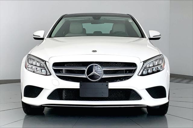 used 2021 Mercedes-Benz C-Class car, priced at $26,377