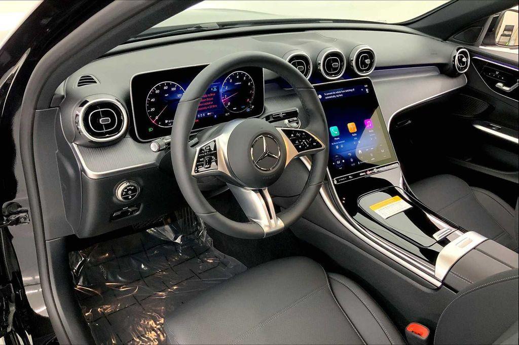 new 2025 Mercedes-Benz C-Class car, priced at $47,885