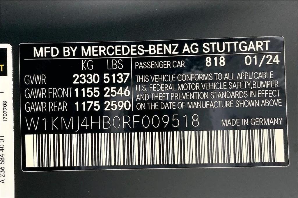 new 2024 Mercedes-Benz CLE 300 car, priced at $73,410