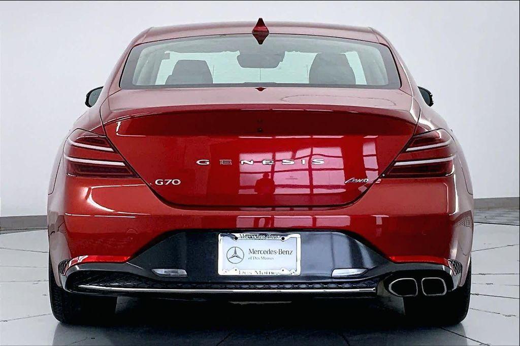 used 2023 Genesis G70 car, priced at $29,192