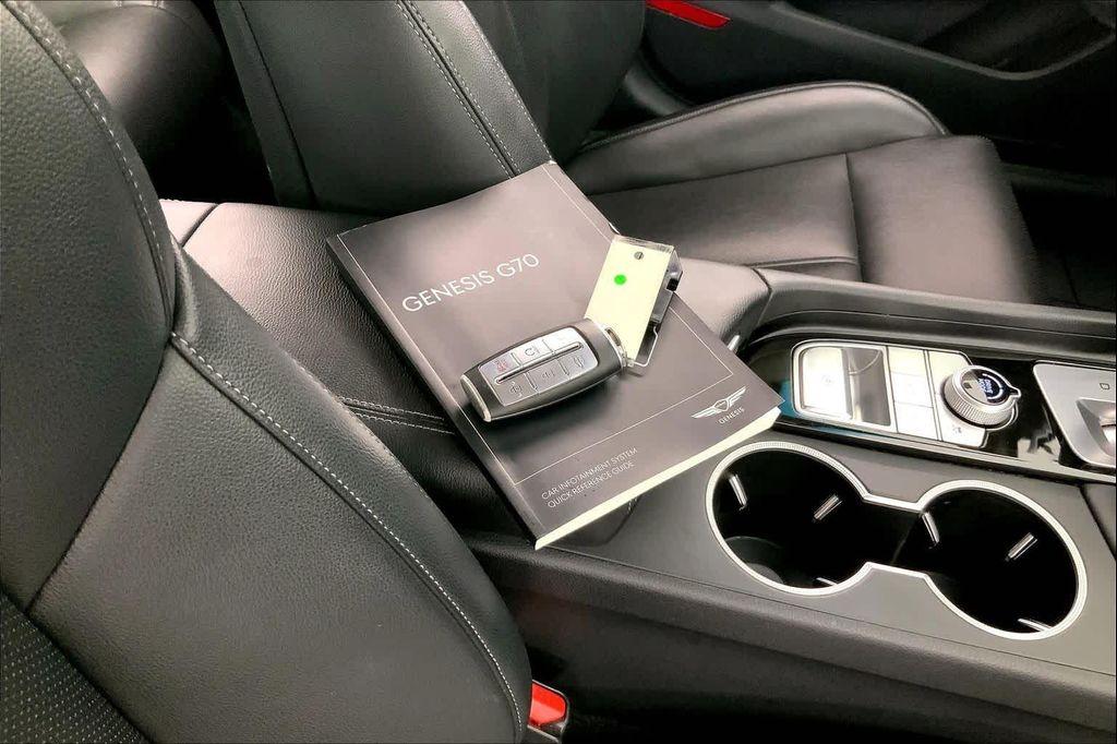 used 2023 Genesis G70 car, priced at $29,192
