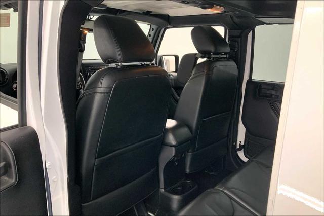 used 2015 Jeep Wrangler Unlimited car, priced at $21,219
