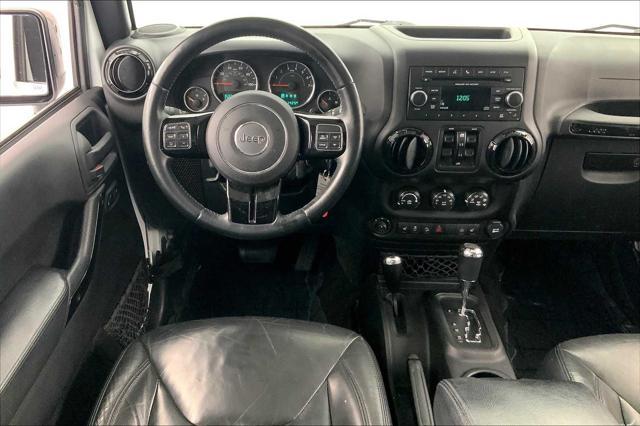 used 2015 Jeep Wrangler Unlimited car, priced at $21,219