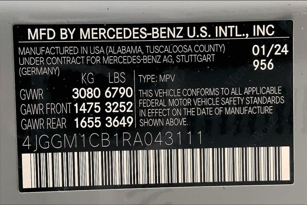 new 2024 Mercedes-Benz EQE 350 car, priced at $92,065