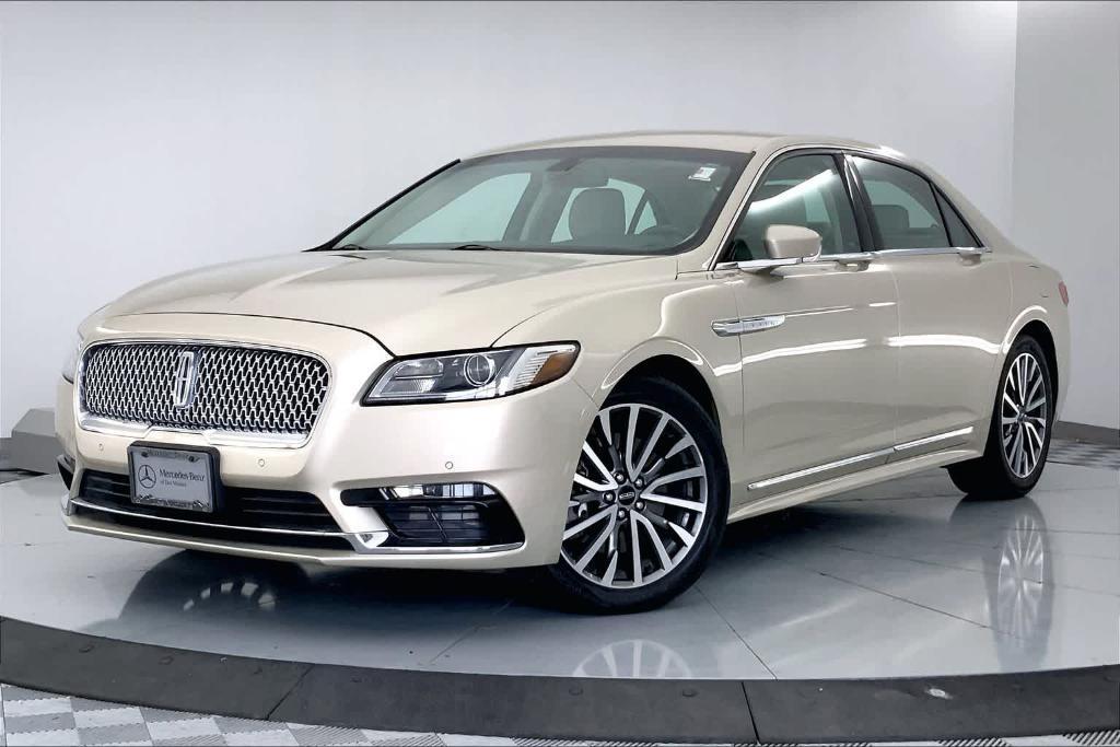 used 2017 Lincoln Continental car, priced at $22,421