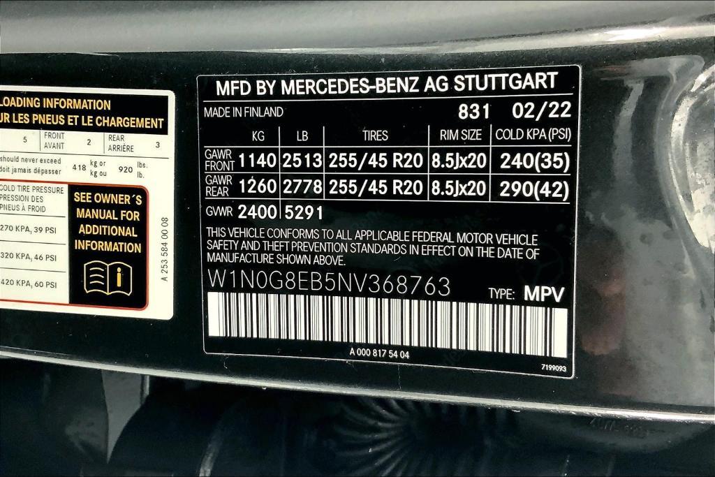 new 2022 Mercedes-Benz GLC 300 car, priced at $46,360