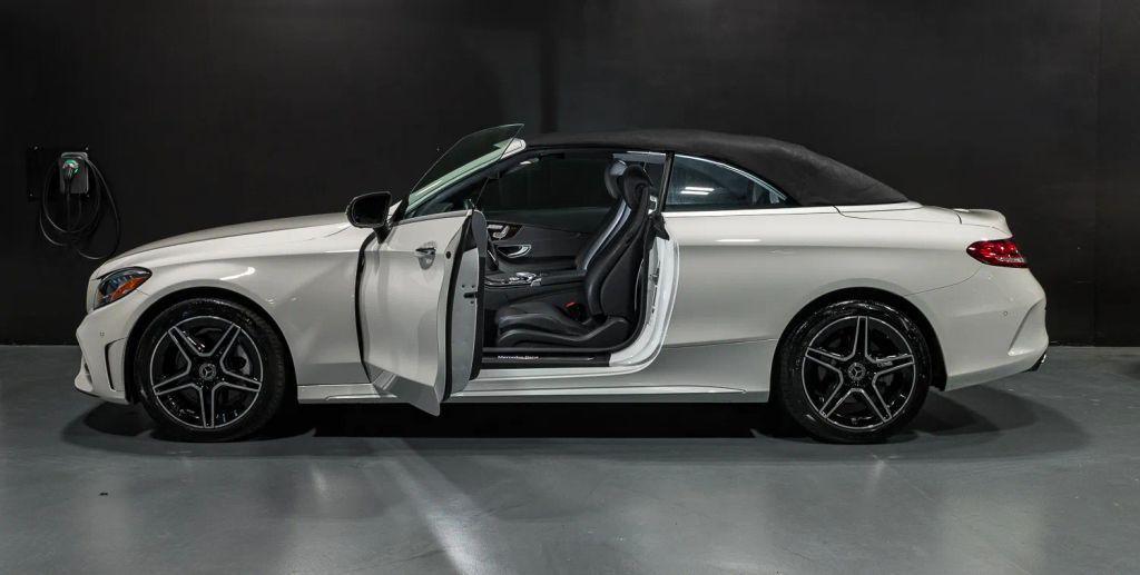 used 2021 Mercedes-Benz C-Class car, priced at $41,900