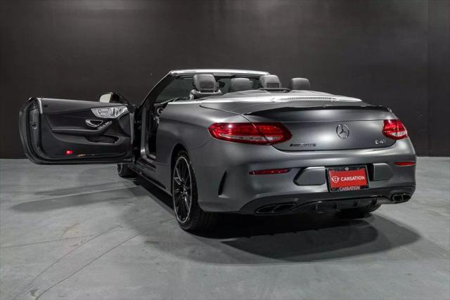 used 2018 Mercedes-Benz AMG C 43 car, priced at $31,900