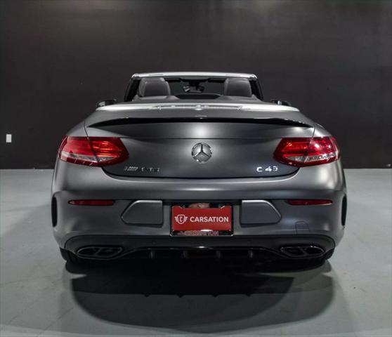 used 2018 Mercedes-Benz AMG C 43 car, priced at $31,900