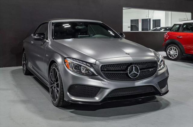 used 2018 Mercedes-Benz AMG C 43 car, priced at $31,900