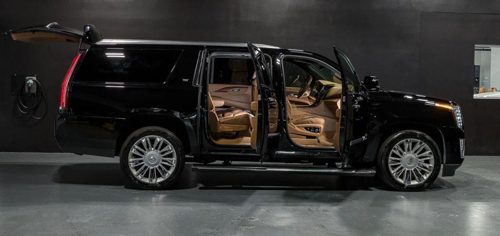 used 2017 Cadillac Escalade ESV car, priced at $33,900