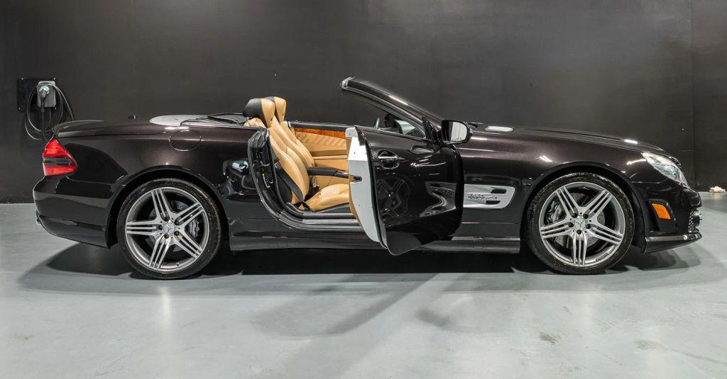 used 2009 Mercedes-Benz SL-Class car, priced at $37,900