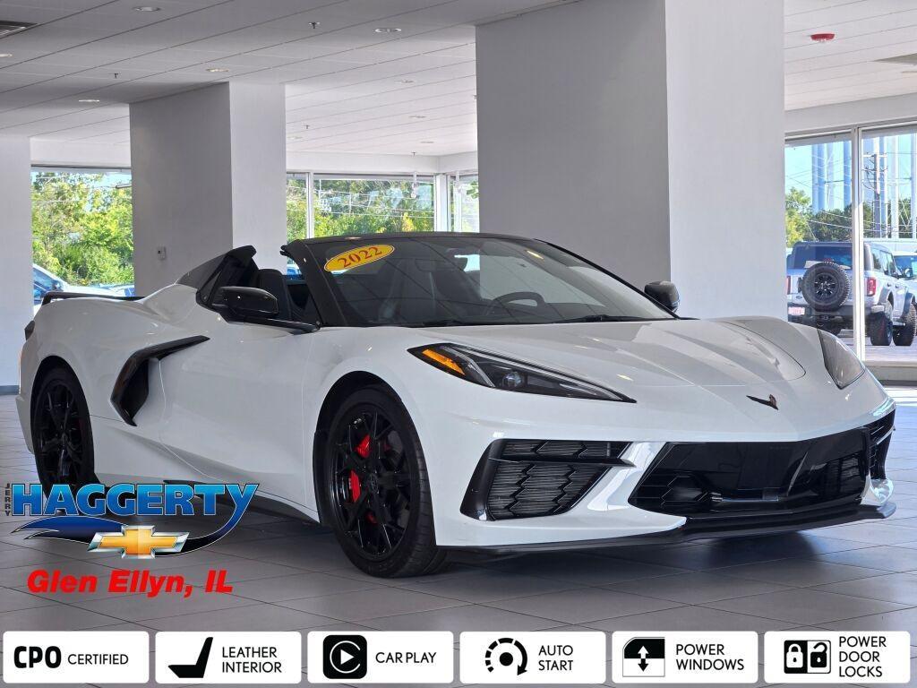 used 2022 Chevrolet Corvette car, priced at $68,495