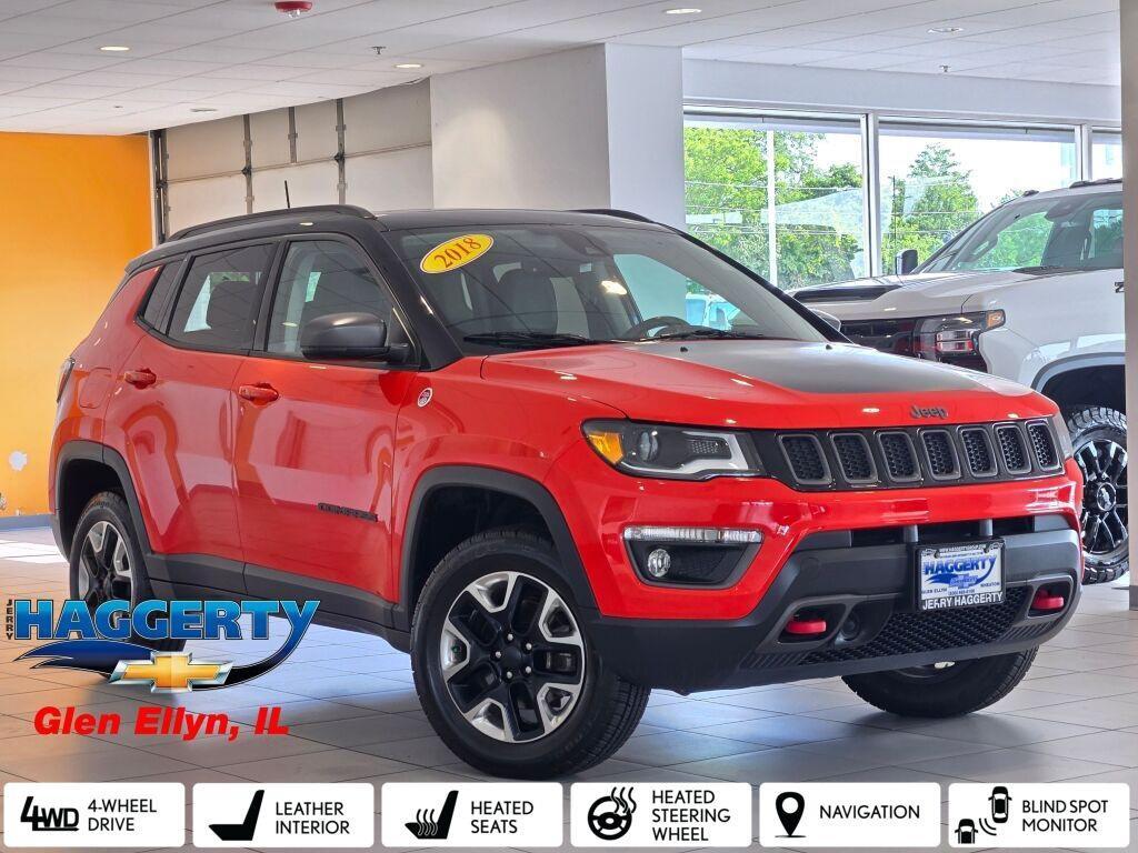 used 2018 Jeep Compass car, priced at $18,495