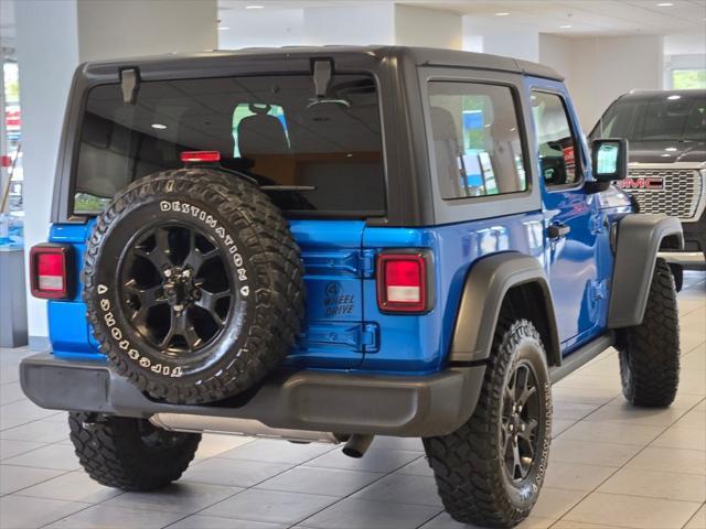 used 2022 Jeep Wrangler car, priced at $31,495