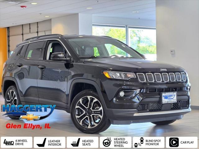 used 2022 Jeep Compass car, priced at $24,995