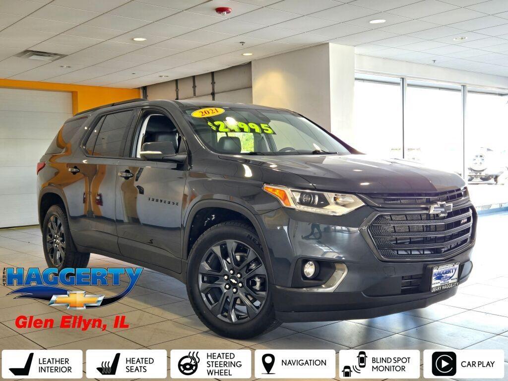 used 2021 Chevrolet Traverse car, priced at $24,895