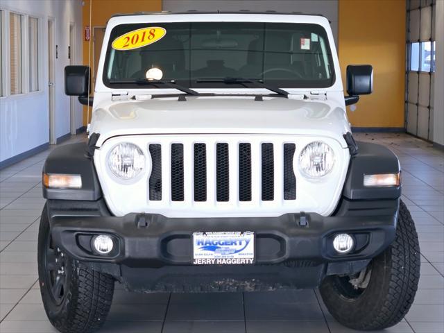 used 2018 Jeep Wrangler Unlimited car, priced at $25,495