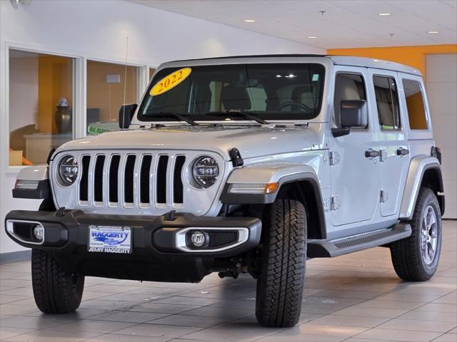 used 2022 Jeep Wrangler Unlimited car, priced at $41,600