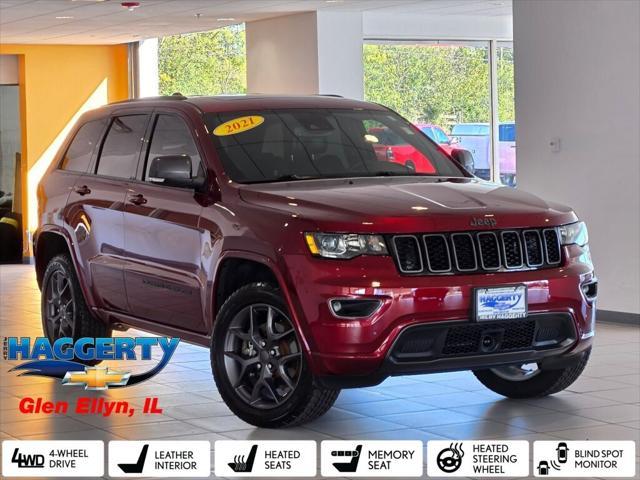 used 2021 Jeep Grand Cherokee car, priced at $29,799