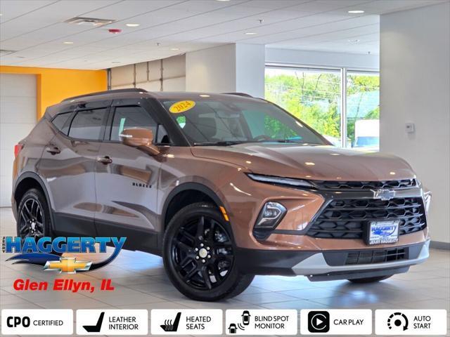 used 2024 Chevrolet Blazer car, priced at $31,295