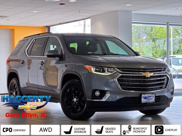 used 2021 Chevrolet Traverse car, priced at $36,599