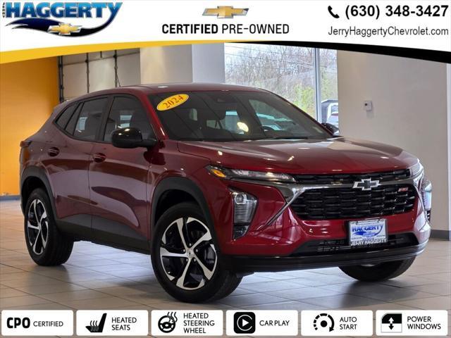 used 2024 Chevrolet Trax car, priced at $22,700