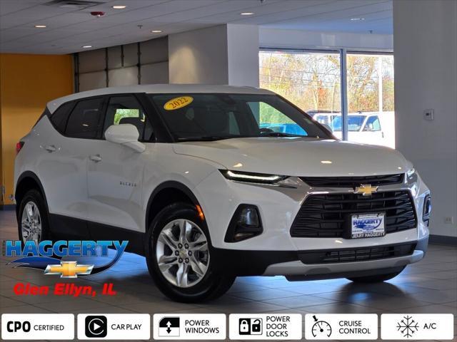 used 2022 Chevrolet Blazer car, priced at $27,795