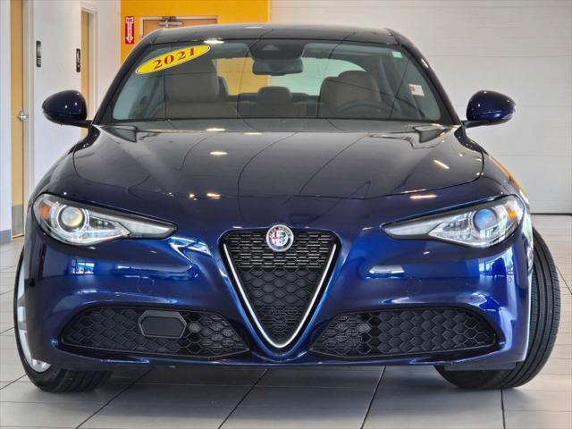 used 2021 Alfa Romeo Giulia car, priced at $23,550