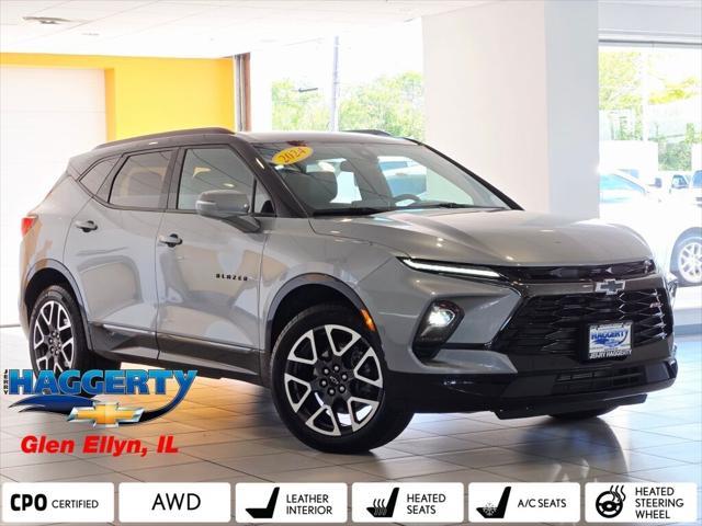 used 2024 Chevrolet Blazer car, priced at $40,995