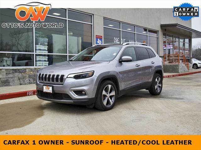 used 2021 Jeep Cherokee car, priced at $17,739