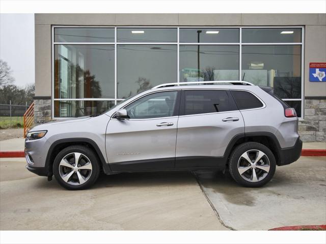 used 2021 Jeep Cherokee car, priced at $17,739