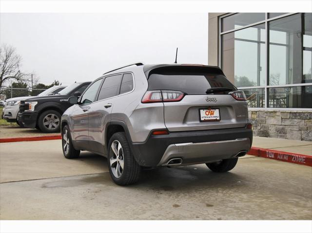 used 2021 Jeep Cherokee car, priced at $17,739