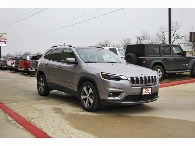 used 2021 Jeep Cherokee car, priced at $17,739