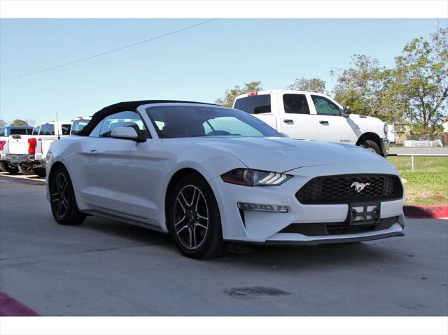 used 2021 Ford Mustang car, priced at $21,398