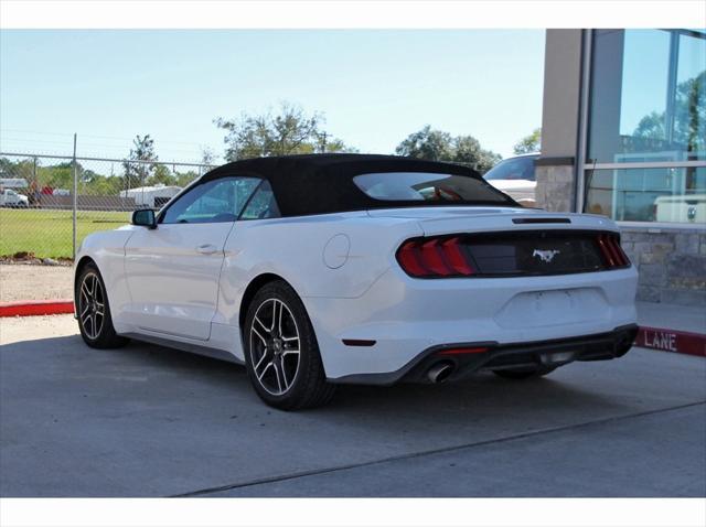 used 2021 Ford Mustang car, priced at $21,398