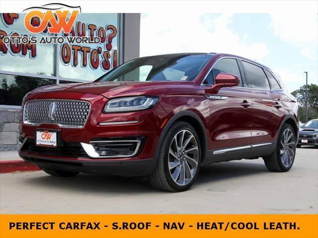 used 2019 Lincoln Nautilus car, priced at $24,678