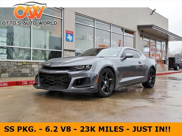 used 2021 Chevrolet Camaro car, priced at $38,678