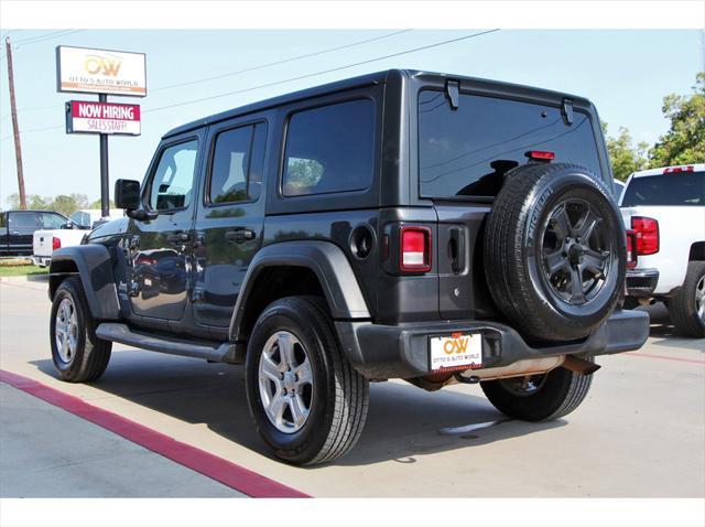 used 2020 Jeep Wrangler Unlimited car, priced at $25,919