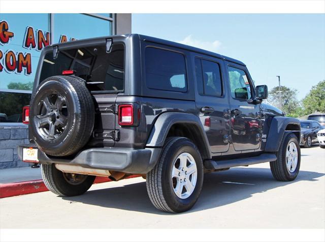 used 2020 Jeep Wrangler Unlimited car, priced at $25,919