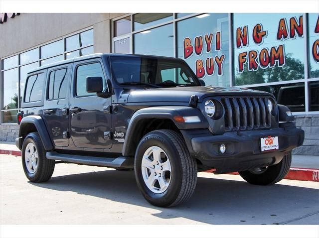 used 2020 Jeep Wrangler Unlimited car, priced at $25,919