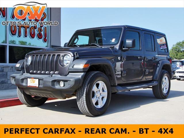 used 2020 Jeep Wrangler Unlimited car, priced at $25,919